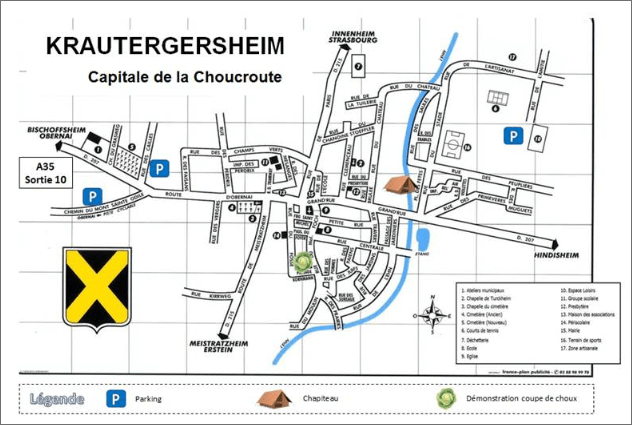 Plan de la ville